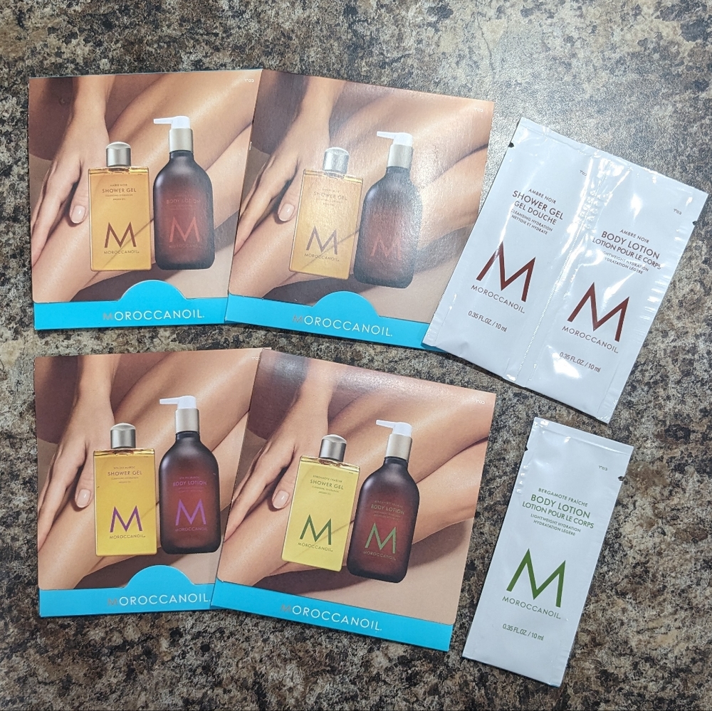 Moroccanoil Shower Gel & Body Lotion Samples